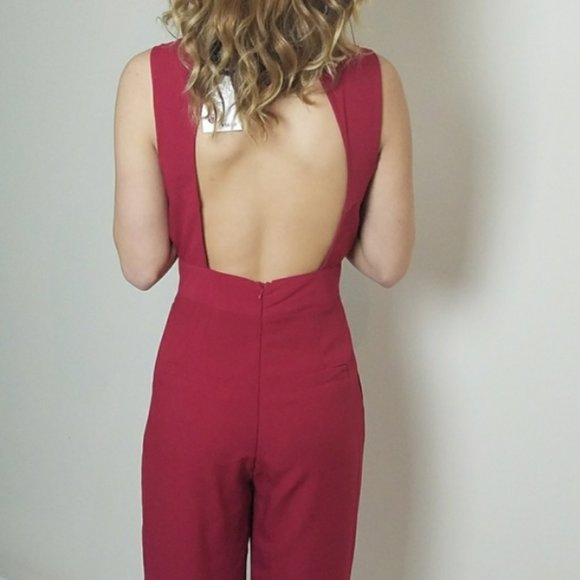 Red Jumpsuit - Picture 4 of 5